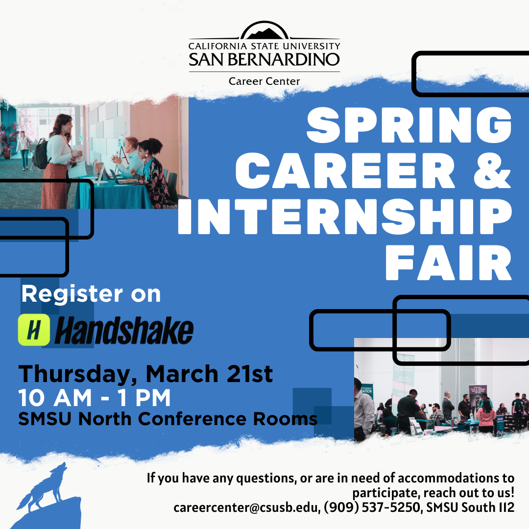 Career Center Events Career Center CSUSB